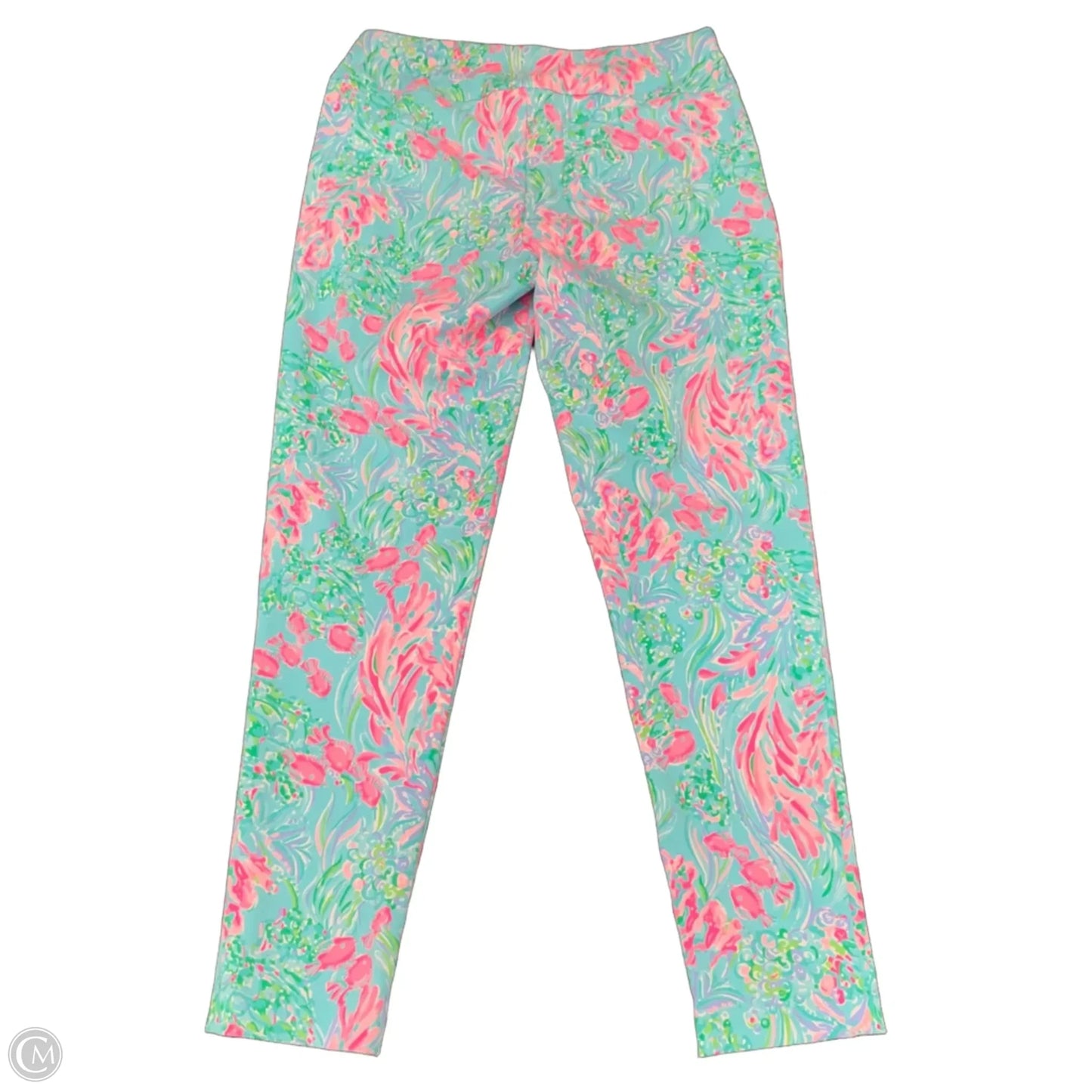 Pants Designer By Lilly Pulitzer In Blue & Pink, Size: 6