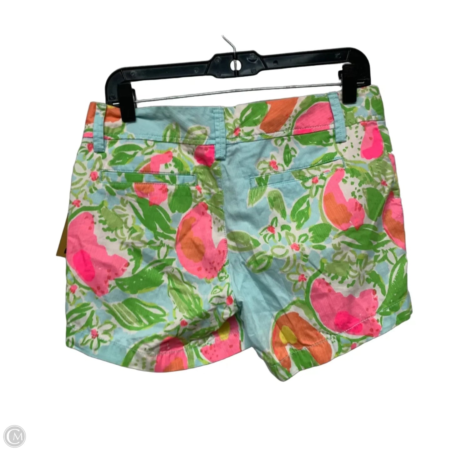 Shorts Designer By Lilly Pulitzer In Blue & Green, Size: 2