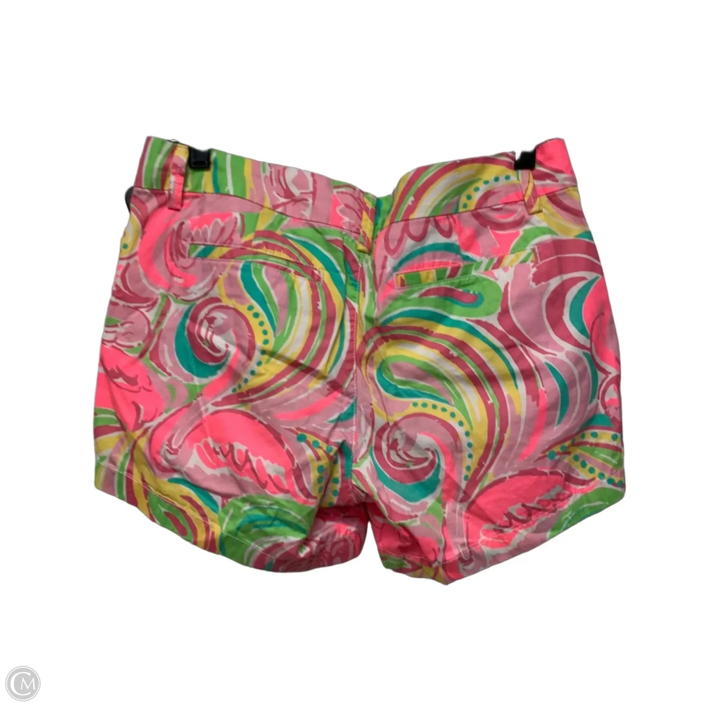 Shorts Designer By Lilly Pulitzer In Green & Pink, Size: 6
