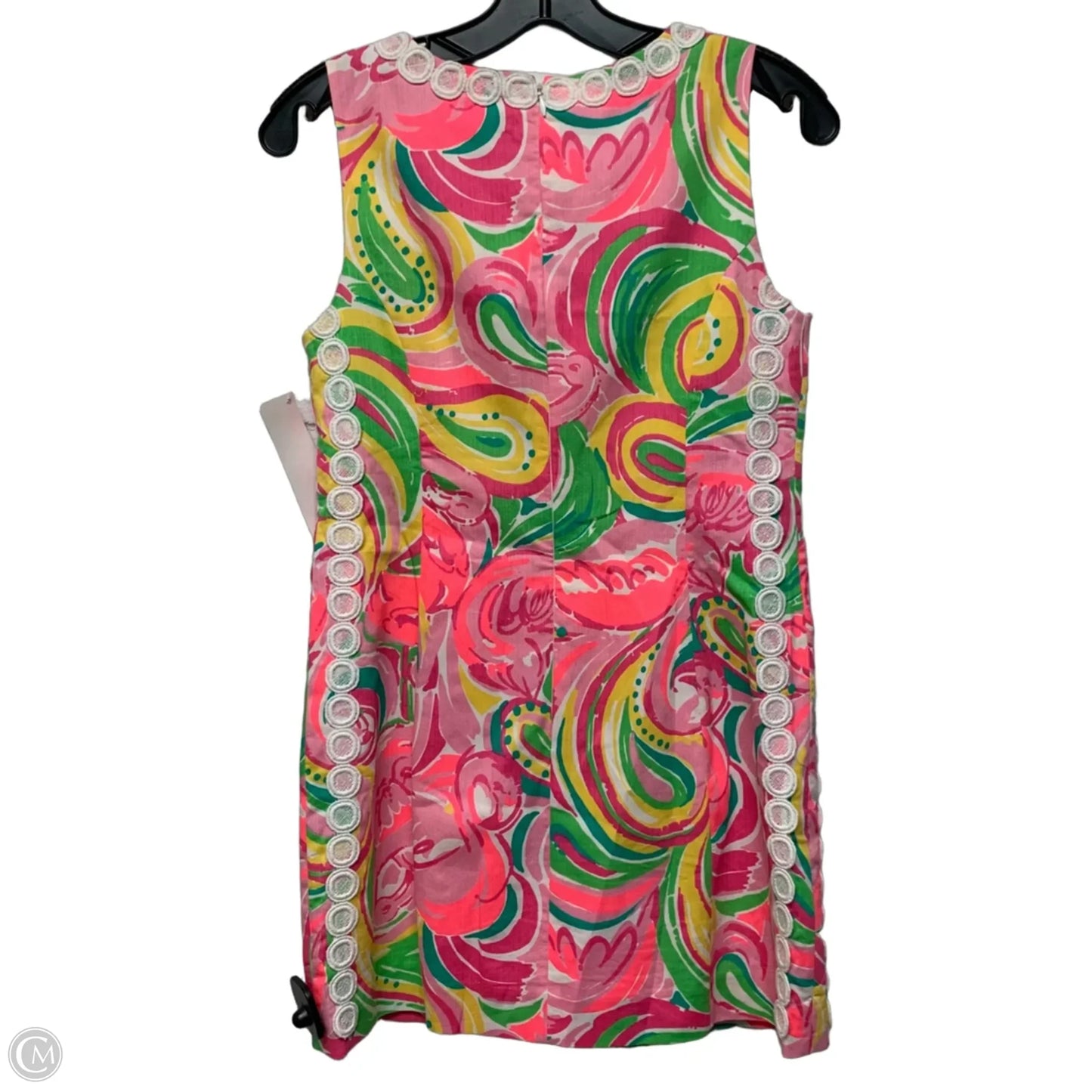 Dress Designer By Lilly Pulitzer In Green & Pink, Size: S