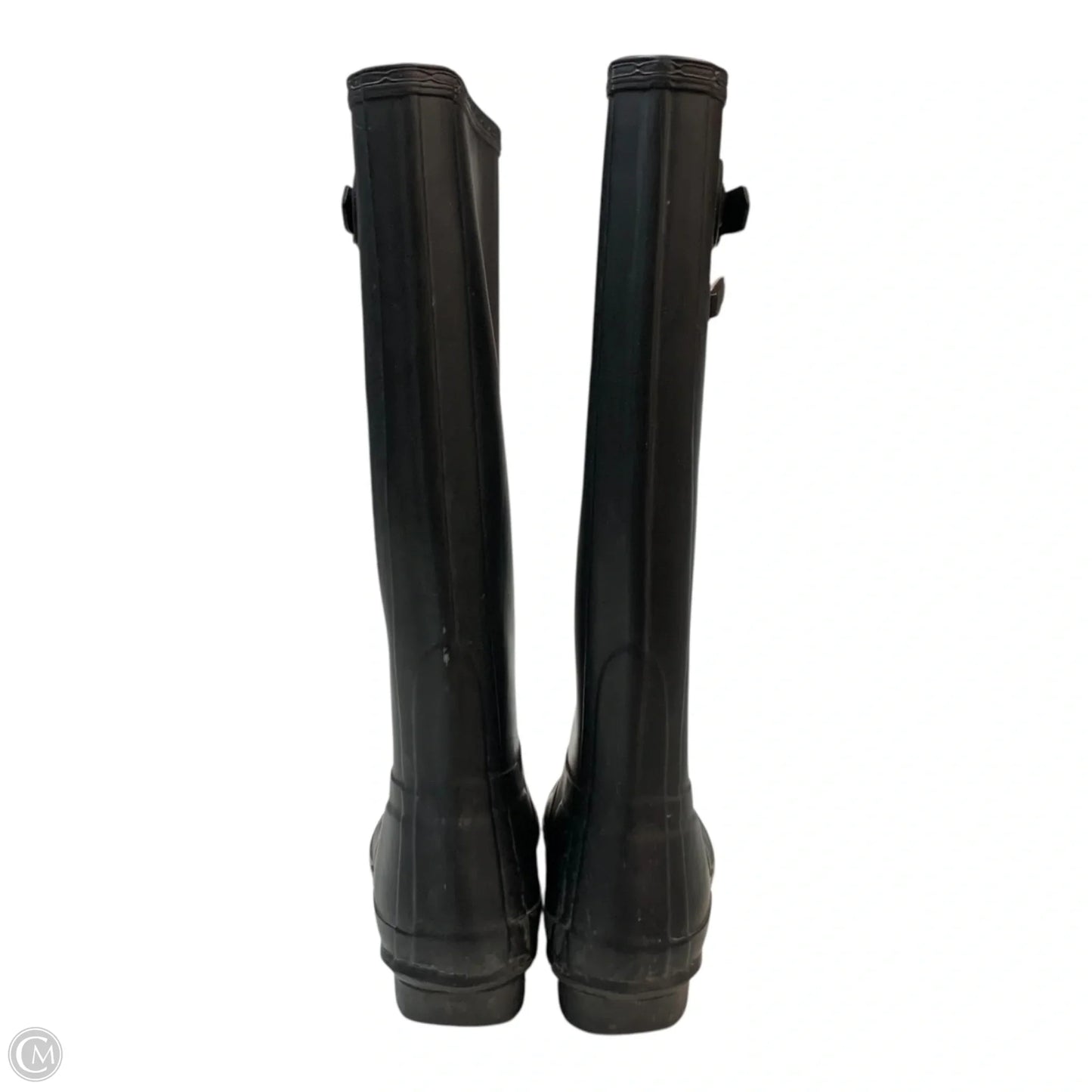 Boots Designer By Hunter In Black, Size: 6