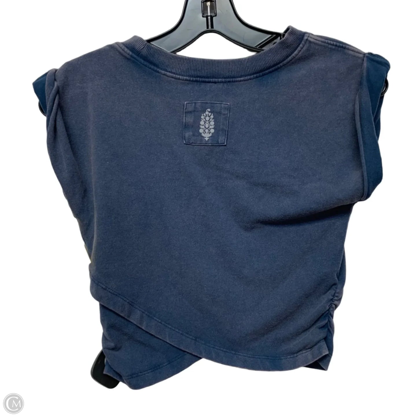 Top Short Sleeve By Free People In Blue, Size: Xs