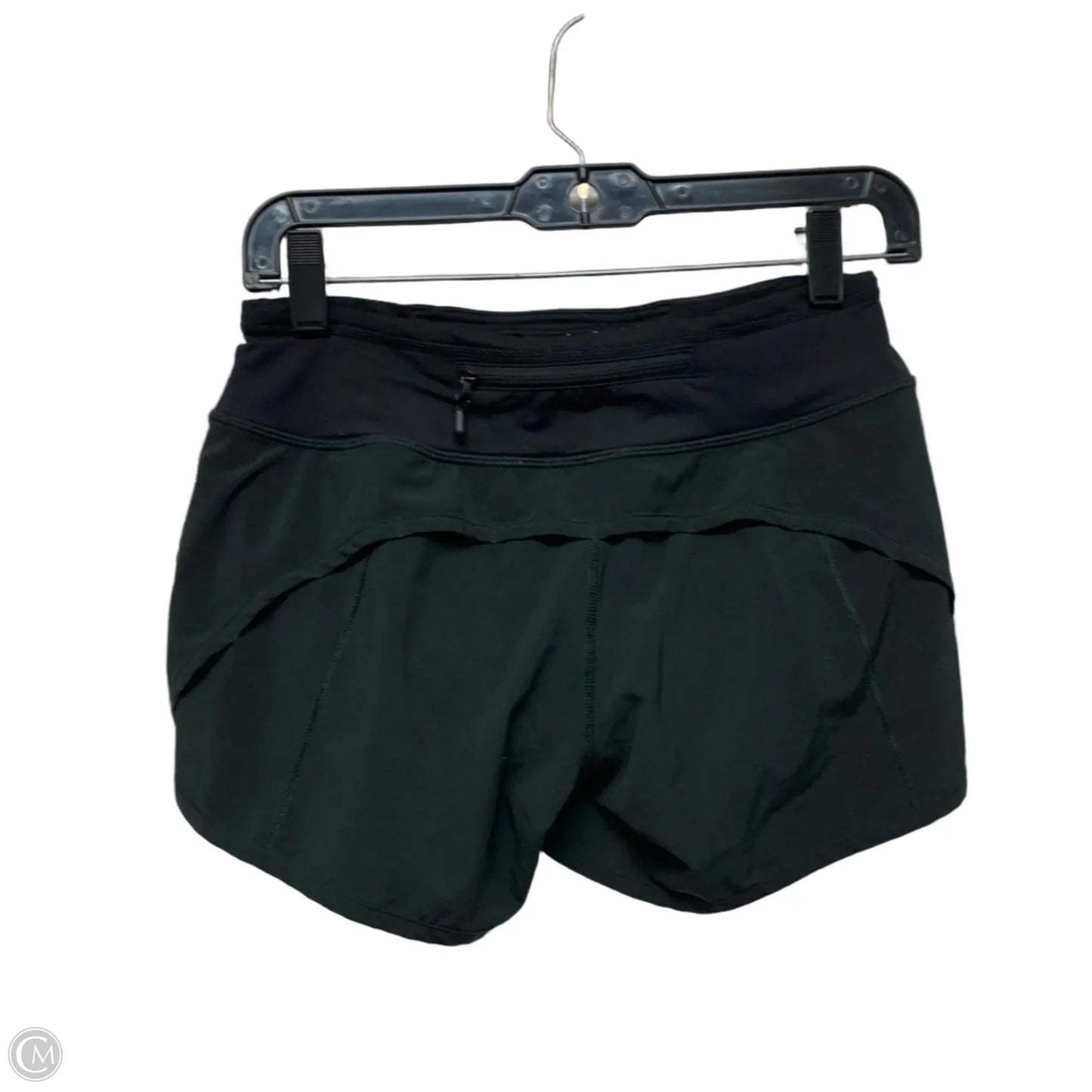 Athletic Shorts By Lululemon In Black, Size: Xs