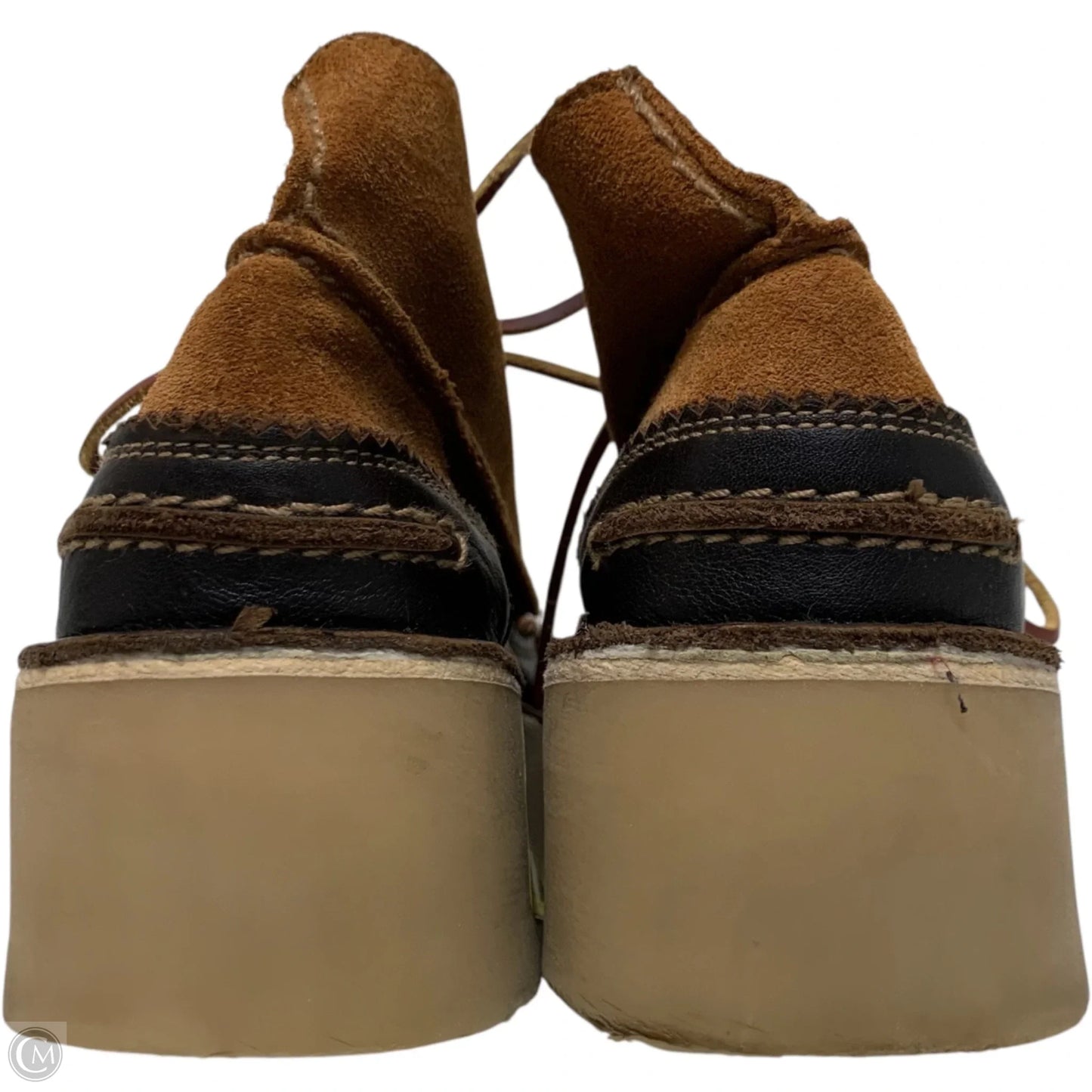 Shoes Heels Platform By Free People In Brown, Size: 9