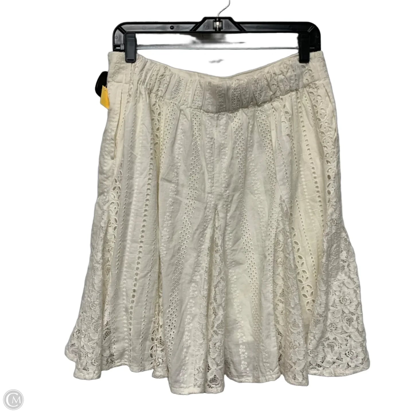 Skirt Mini & Short By Free People In White, Size: L