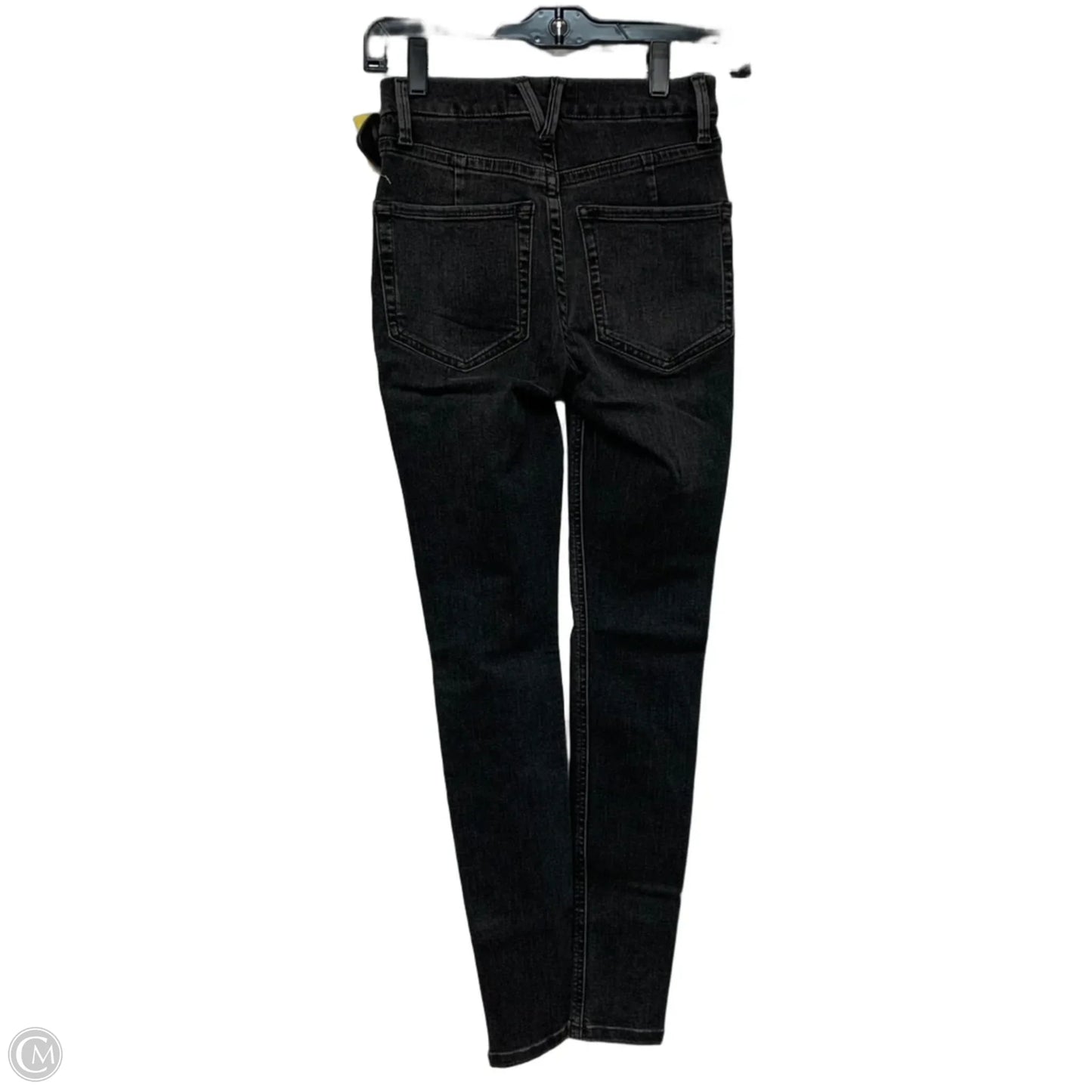 Jeans Skinny By Free People In Grey Denim, Size: 0