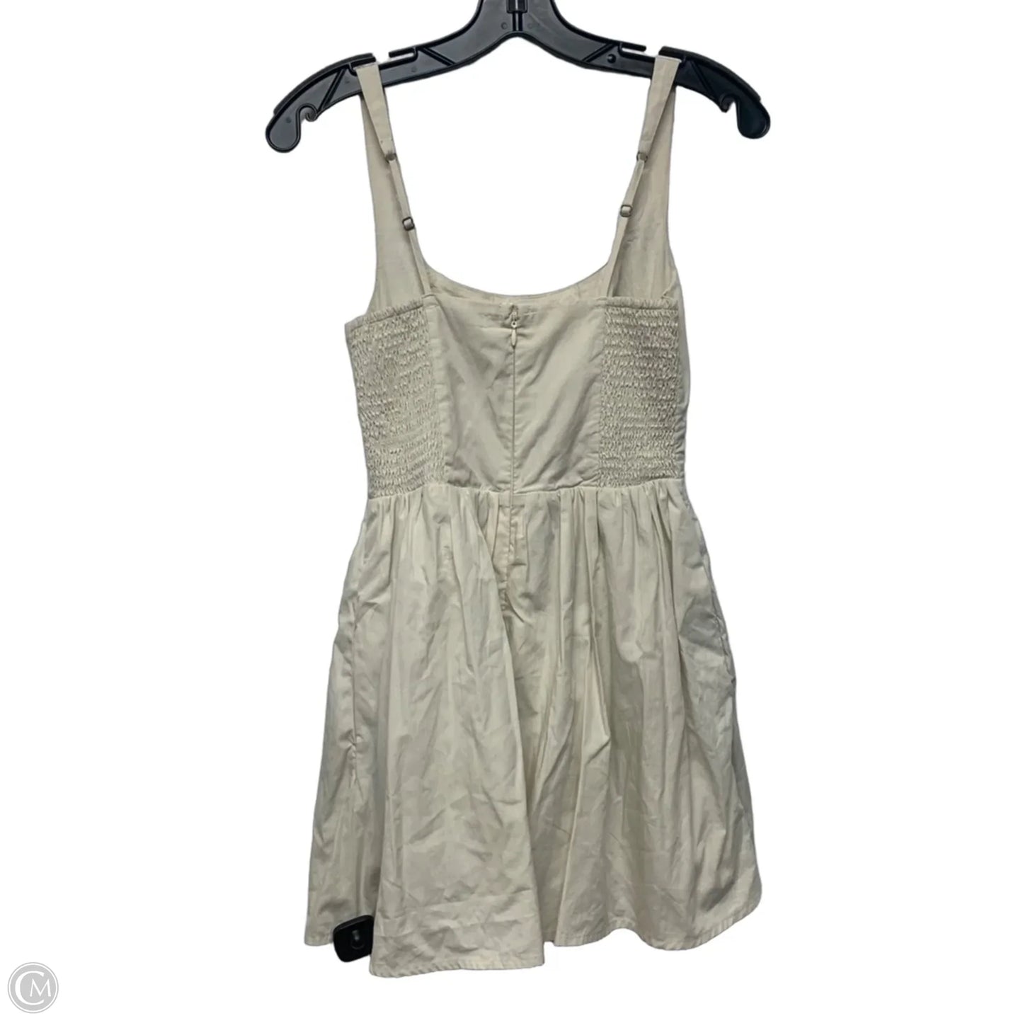 Romper By Abercrombie And Fitch In Cream, Size: Xsp