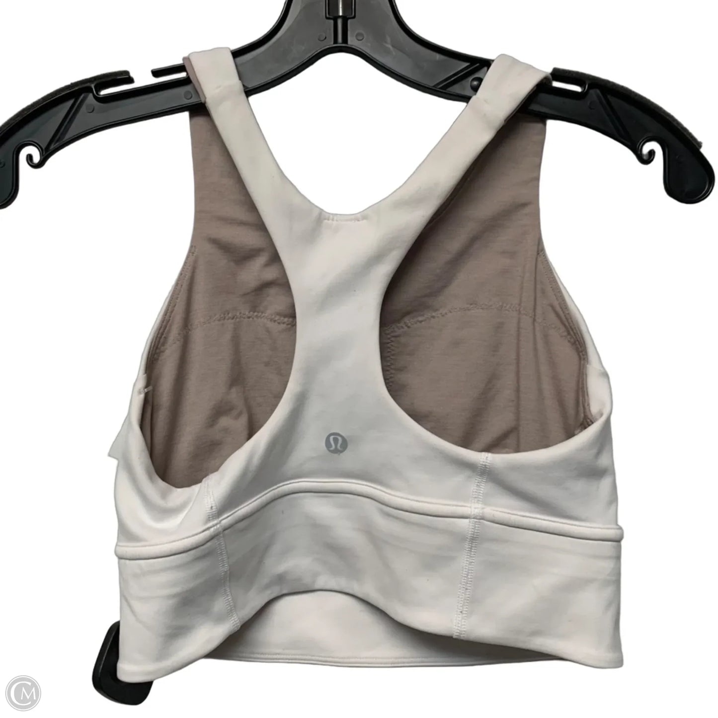 Athletic Bra By Lululemon In White, Size: S