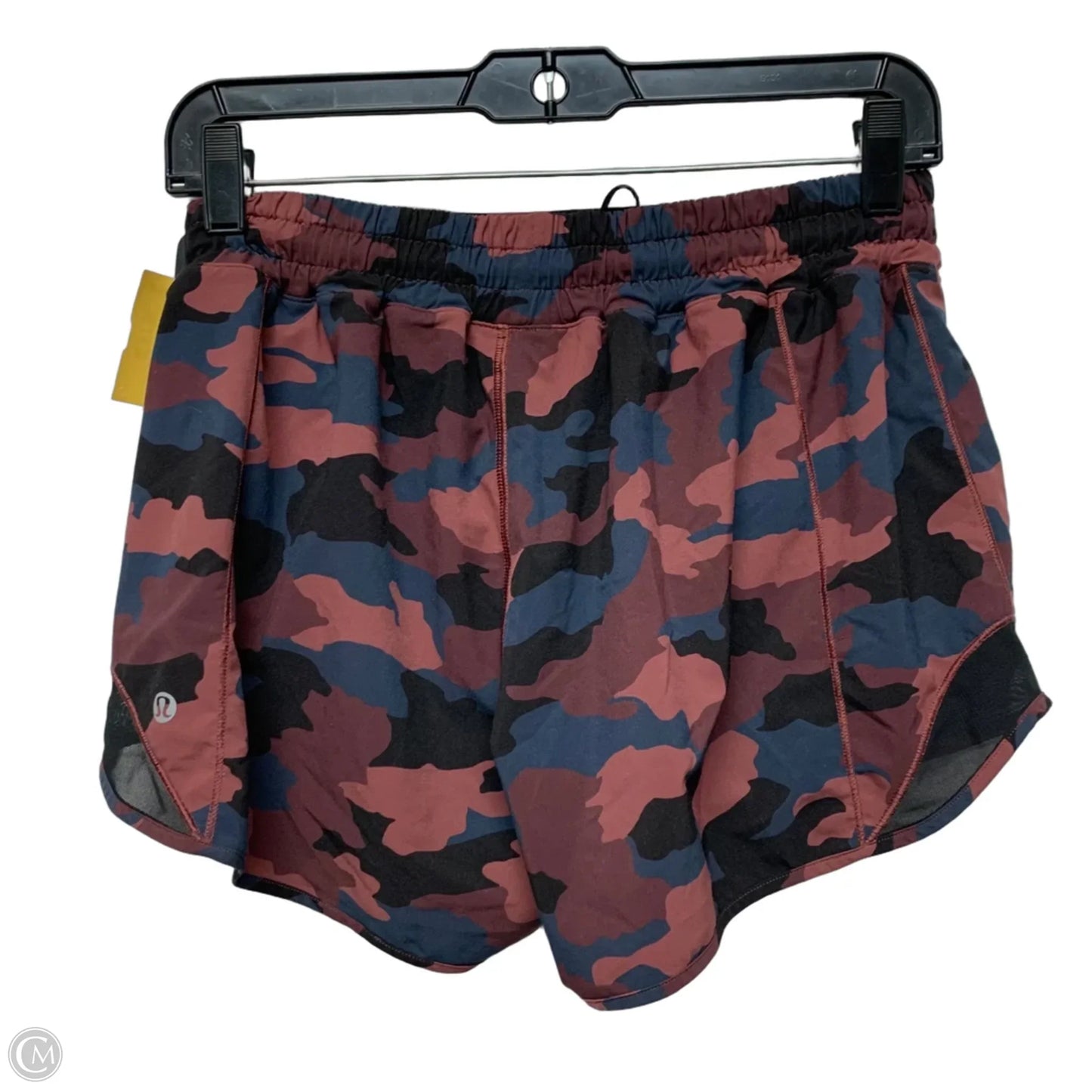 Athletic Shorts By Lululemon In Camouflage Print, Size: M