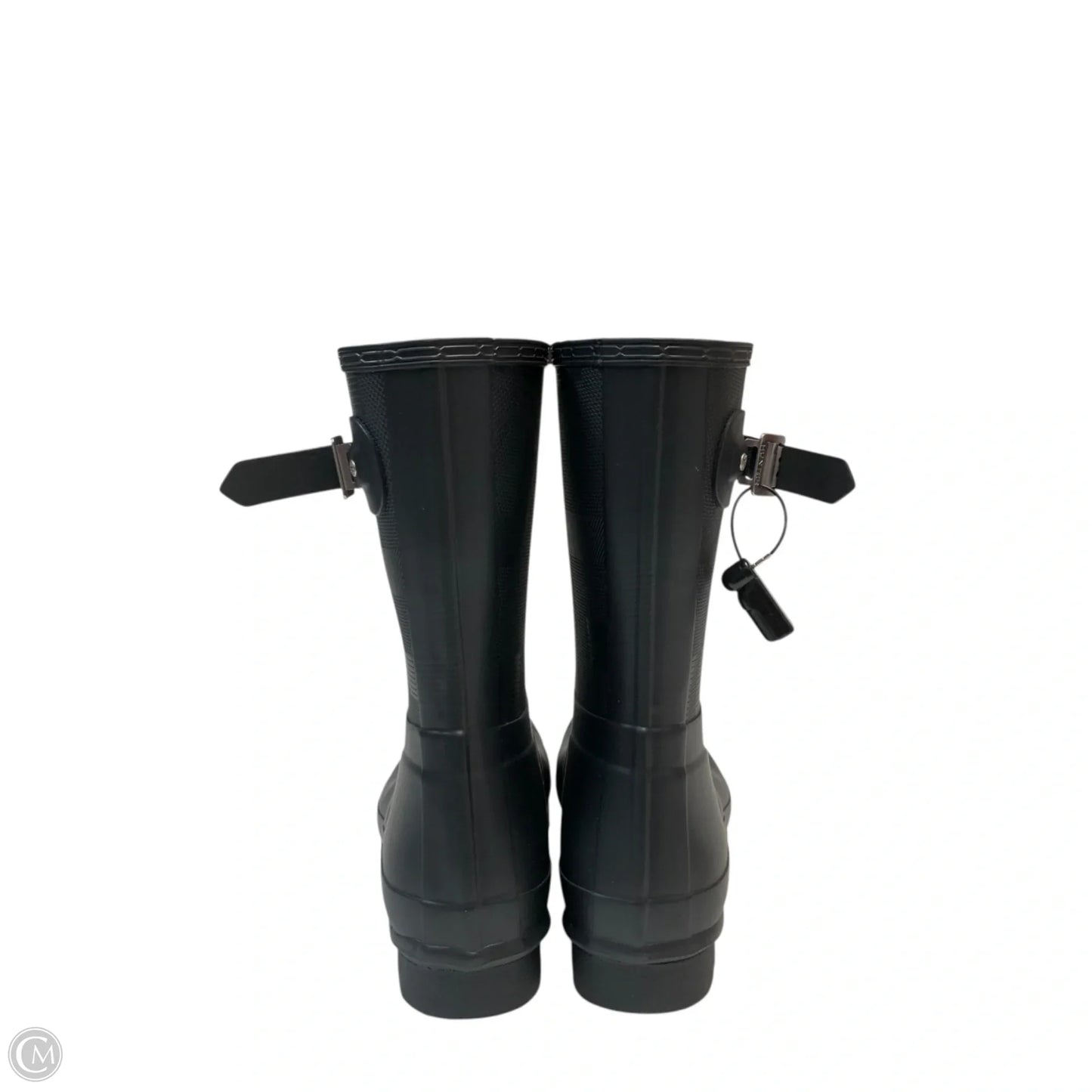 Boots Designer By Hunter In Black, Size: 12