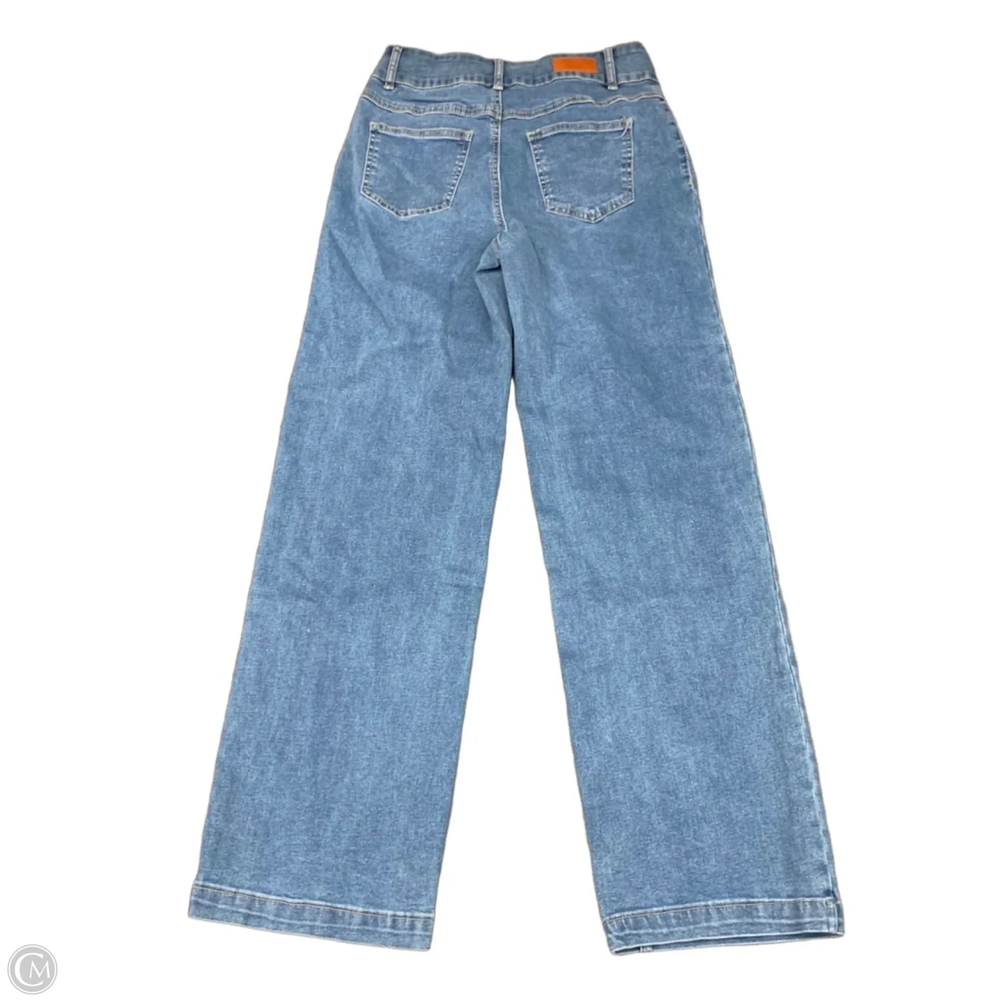 Jeans Wide Leg By Clothes Mentor In Blue Denim, Size: 6