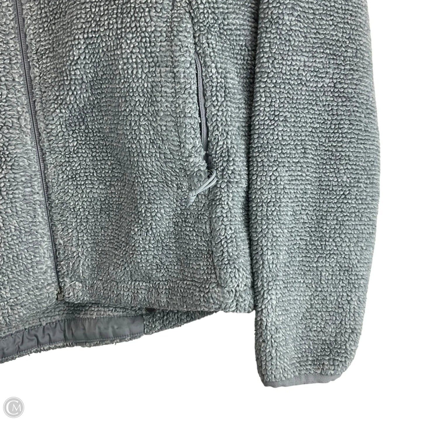 Jacket Faux Fur & Sherpa By The North Face In Blue, Size: S