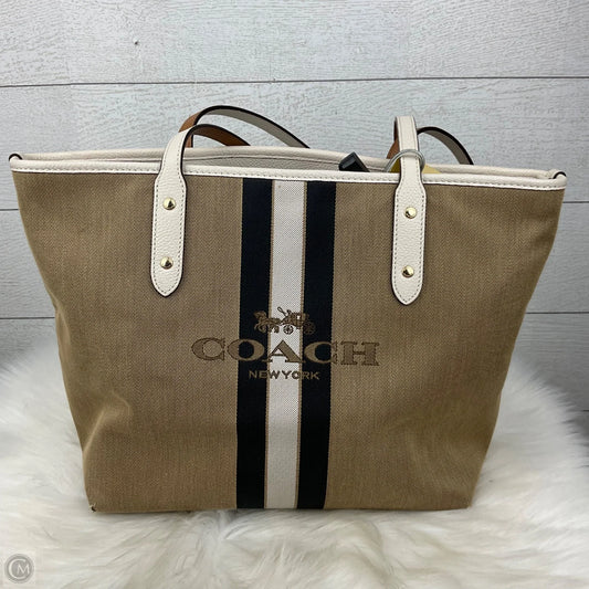Handbag Designer By Coach, Size: Medium
