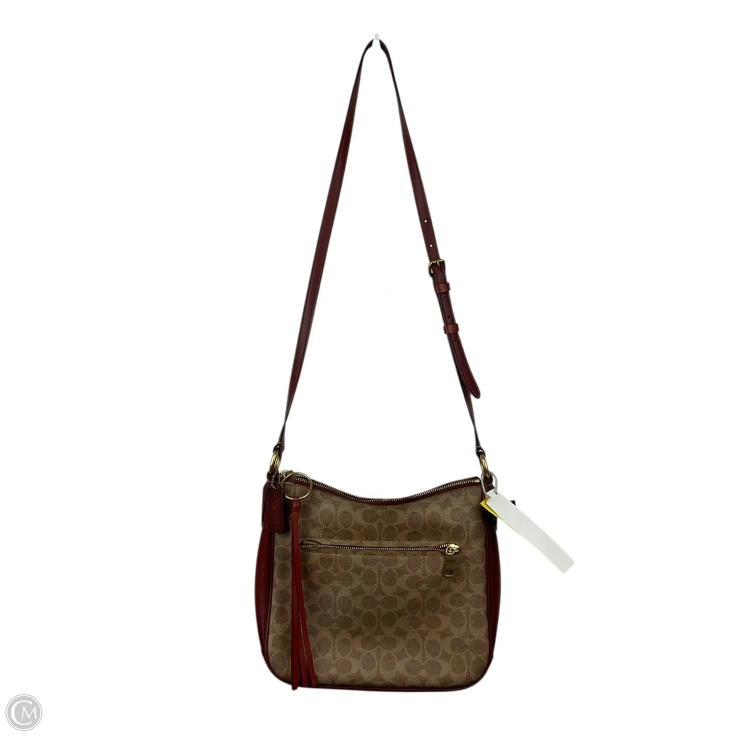 Crossbody Designer By Coach, Size: Medium