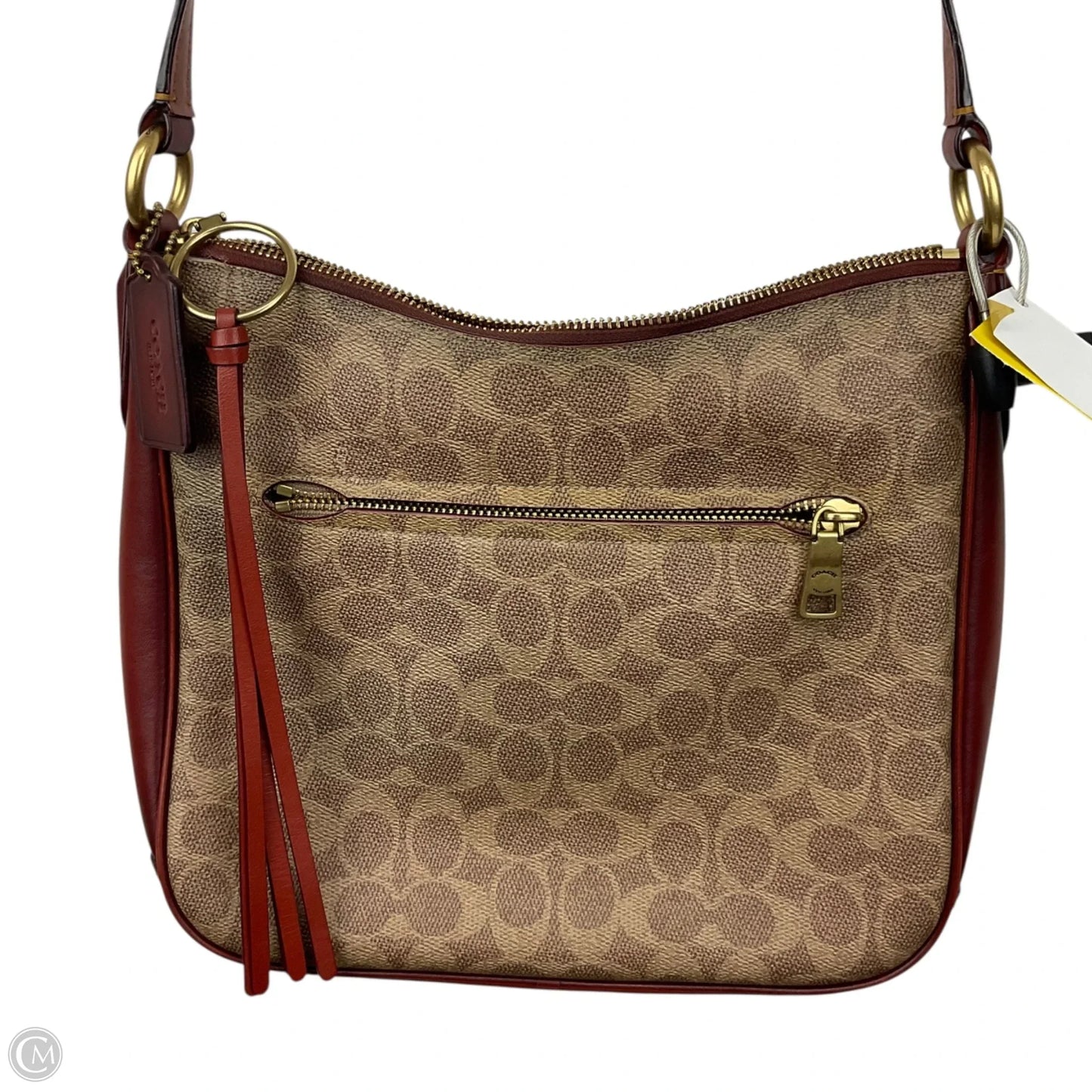 Crossbody Designer By Coach, Size: Medium