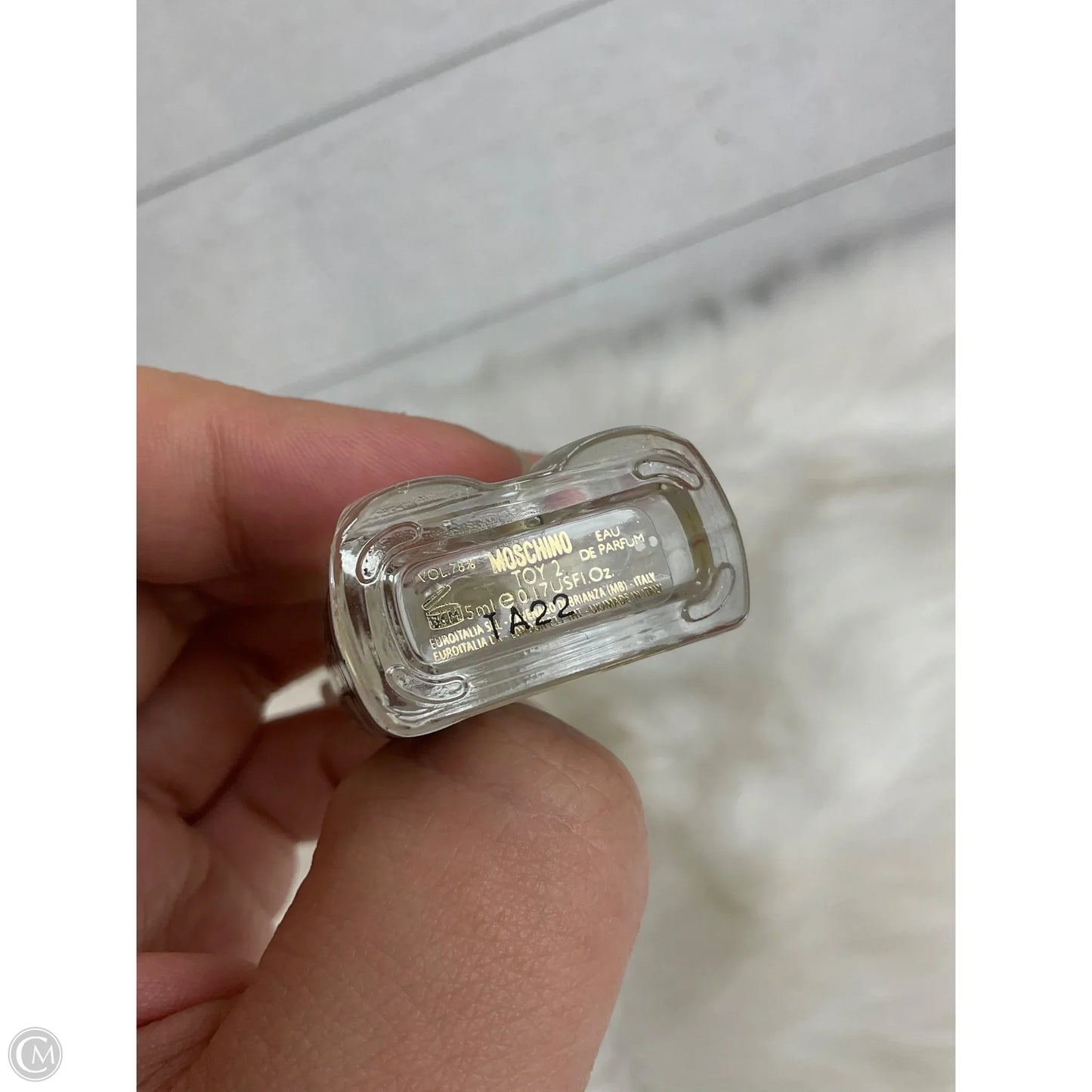 Fragrance Luxury Designer By Moschino, Size: Small