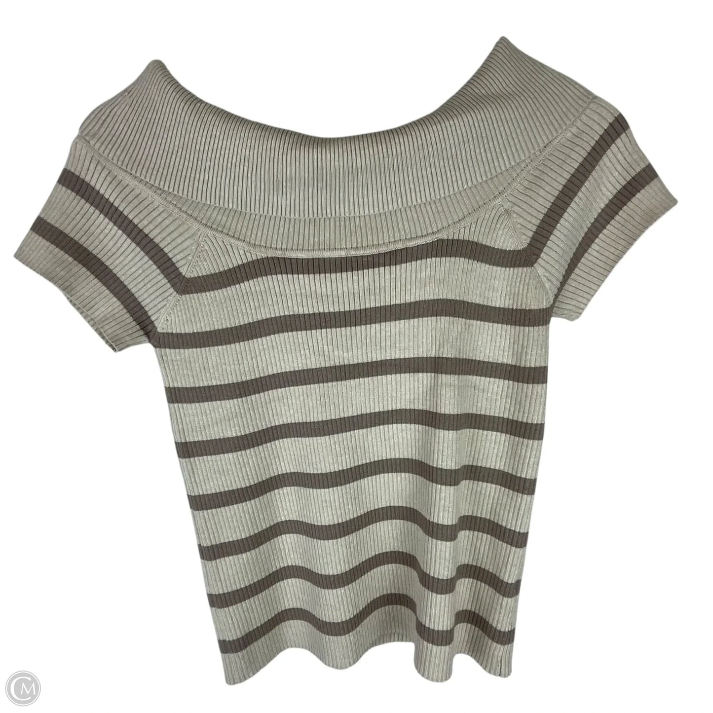 Skirt Set 2pc By Olive And Oak In Striped Pattern, Size: Xl