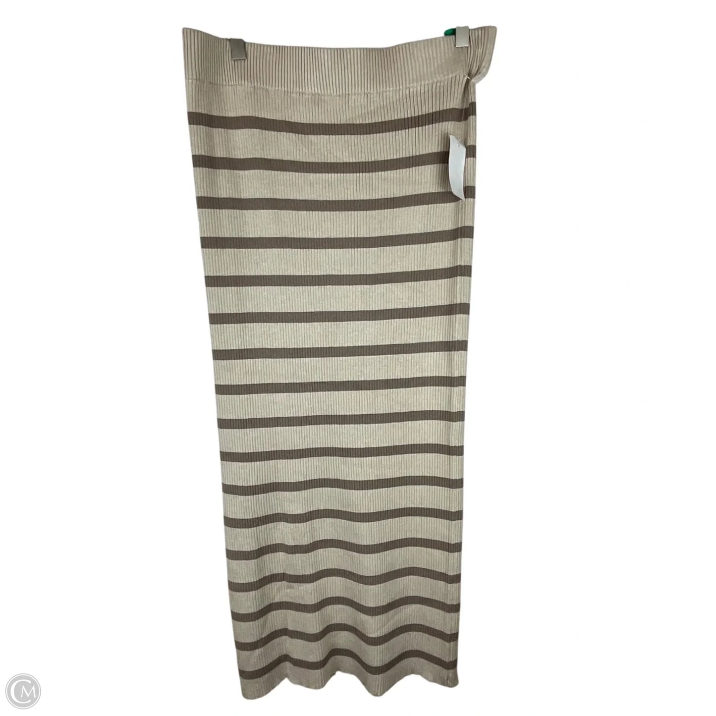Skirt Set 2pc By Olive And Oak In Striped Pattern, Size: Xl