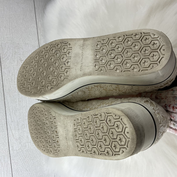 Shoes Designer By Stella Mccartney In Cream, Size: 8.5