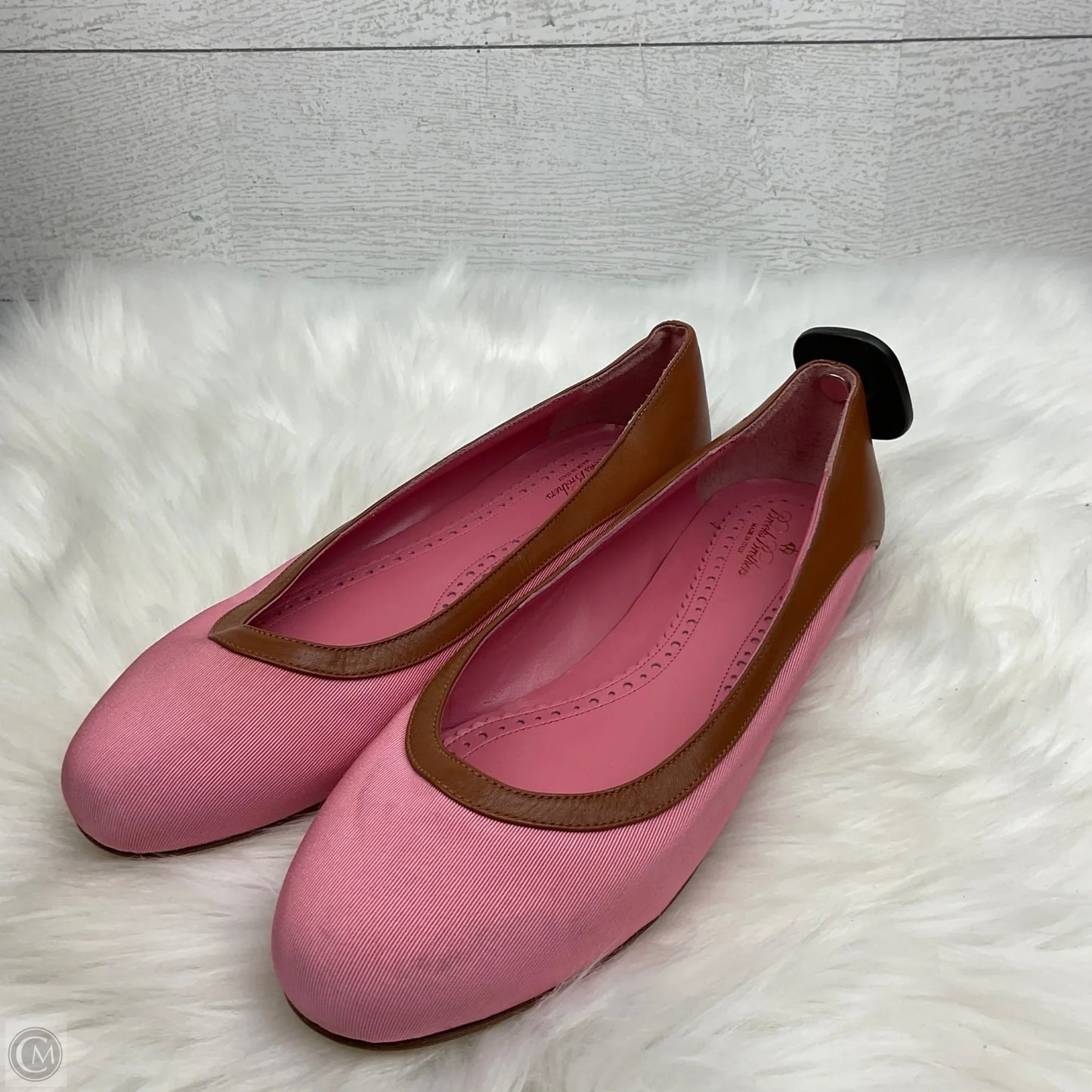 Shoes Flats By Brooks Brothers In Pink, Size: 9