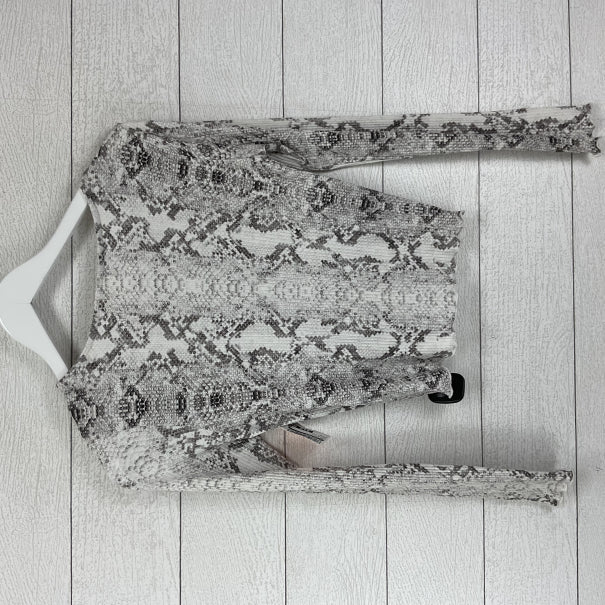 Top Long Sleeve By Altard State In Animal Print, Size: M
