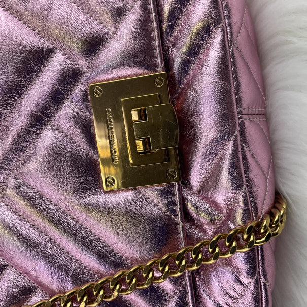 Handbag Designer By Michael Kors, Size: Medium