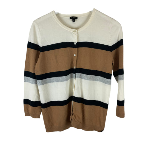 Cardigan By Talbots In Brown, Size: M