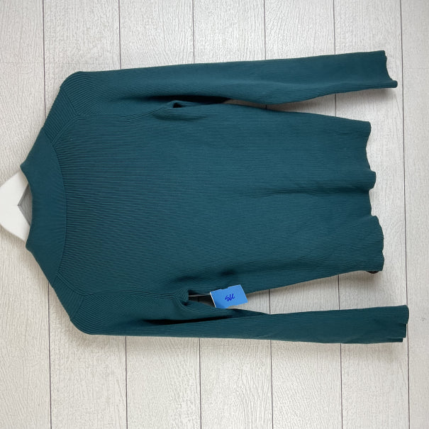 Top Long Sleeve By Banana Republic In Blue, Size: M