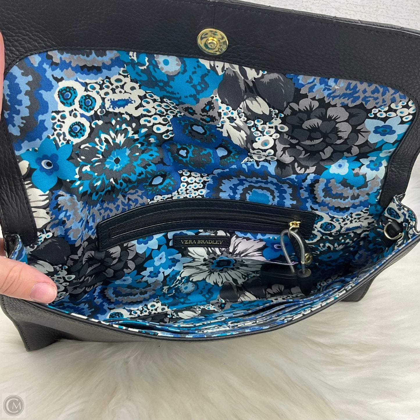 Clutch By Vera Bradley, Size: Large