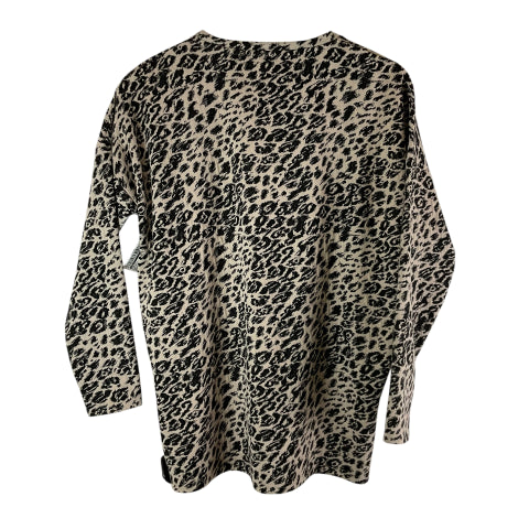 Top Long Sleeve By Chicos In Animal Print, Size: 0