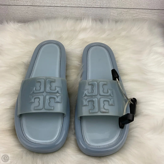Sandals Designer By Tory Burch In Blue, Size: 12