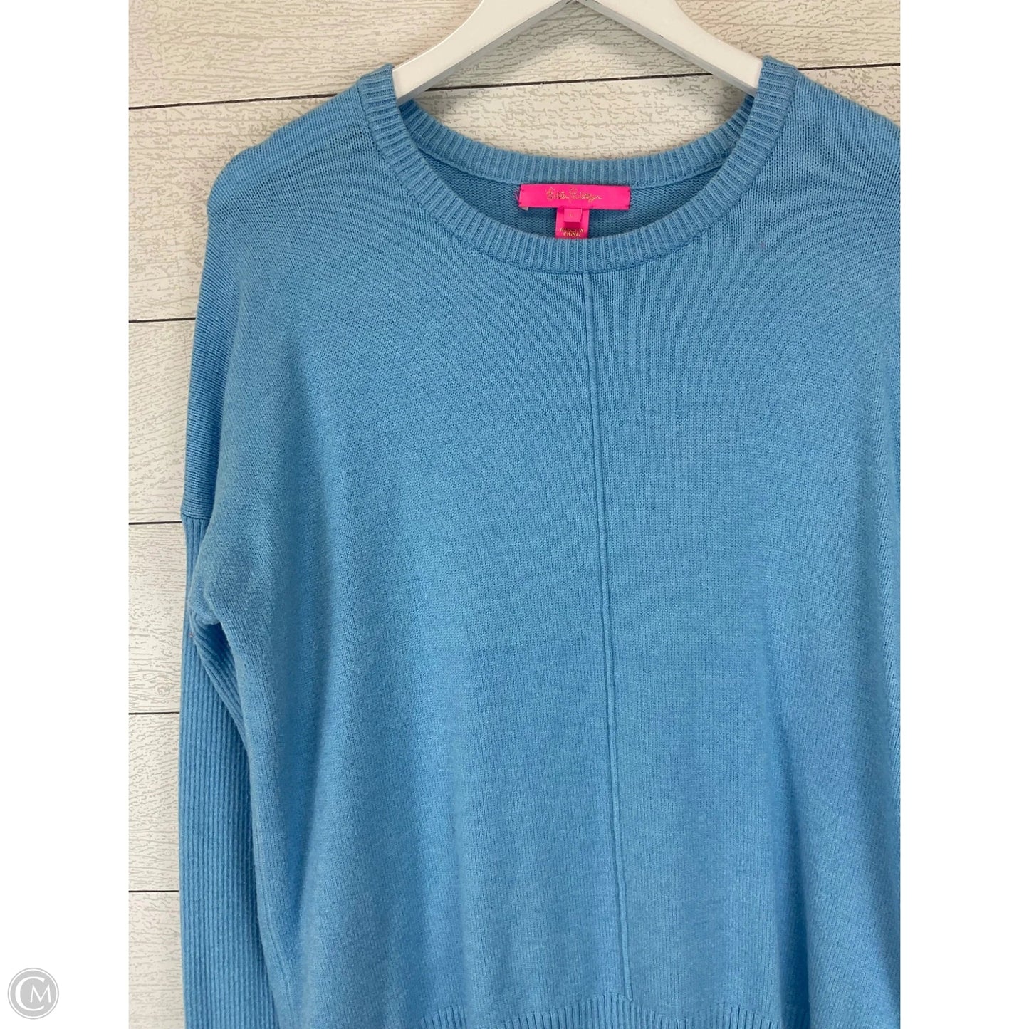 Sweater Designer By Lilly Pulitzer In Blue, Size: L