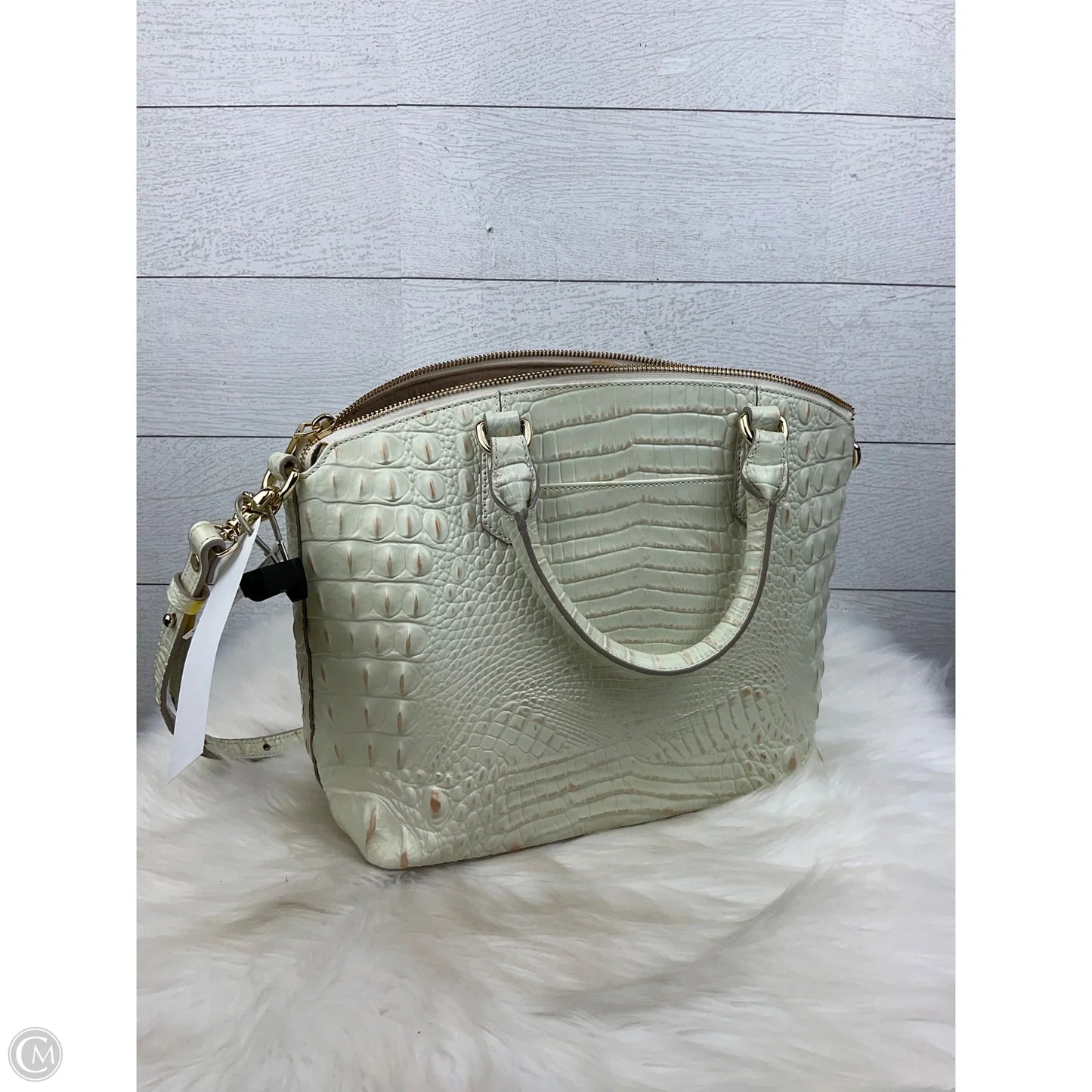 Handbag Designer By Brahmin, Size: Medium