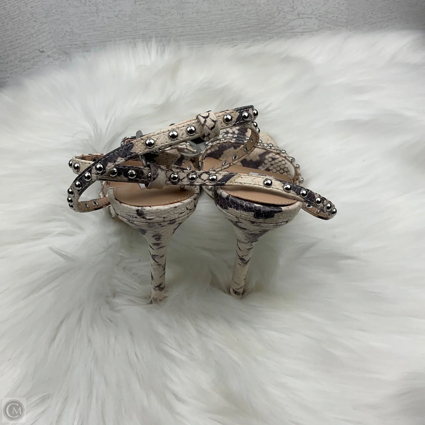 Shoes Heels Stiletto By Steve Madden In Snakeskin Print, Size: 7