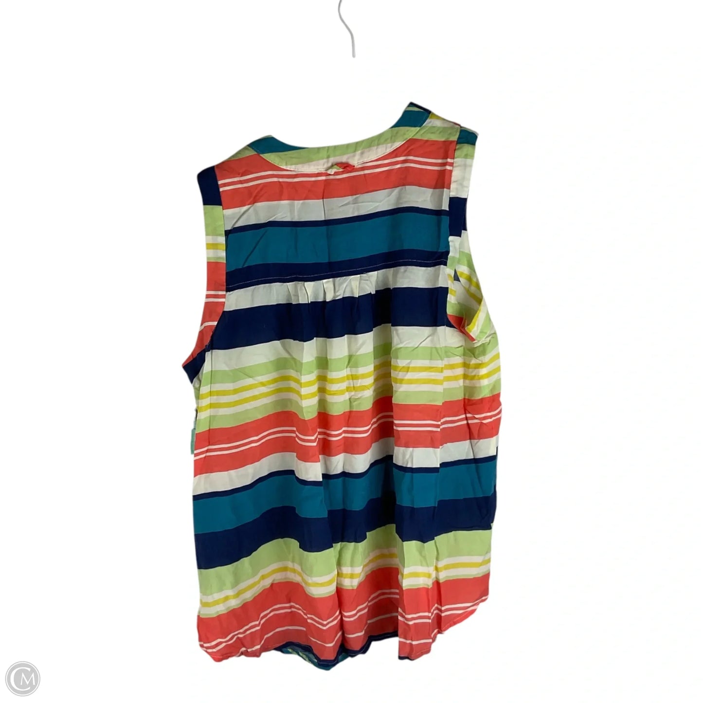 Top Sleeveless By Maeve In Multi-colored, Size: 14