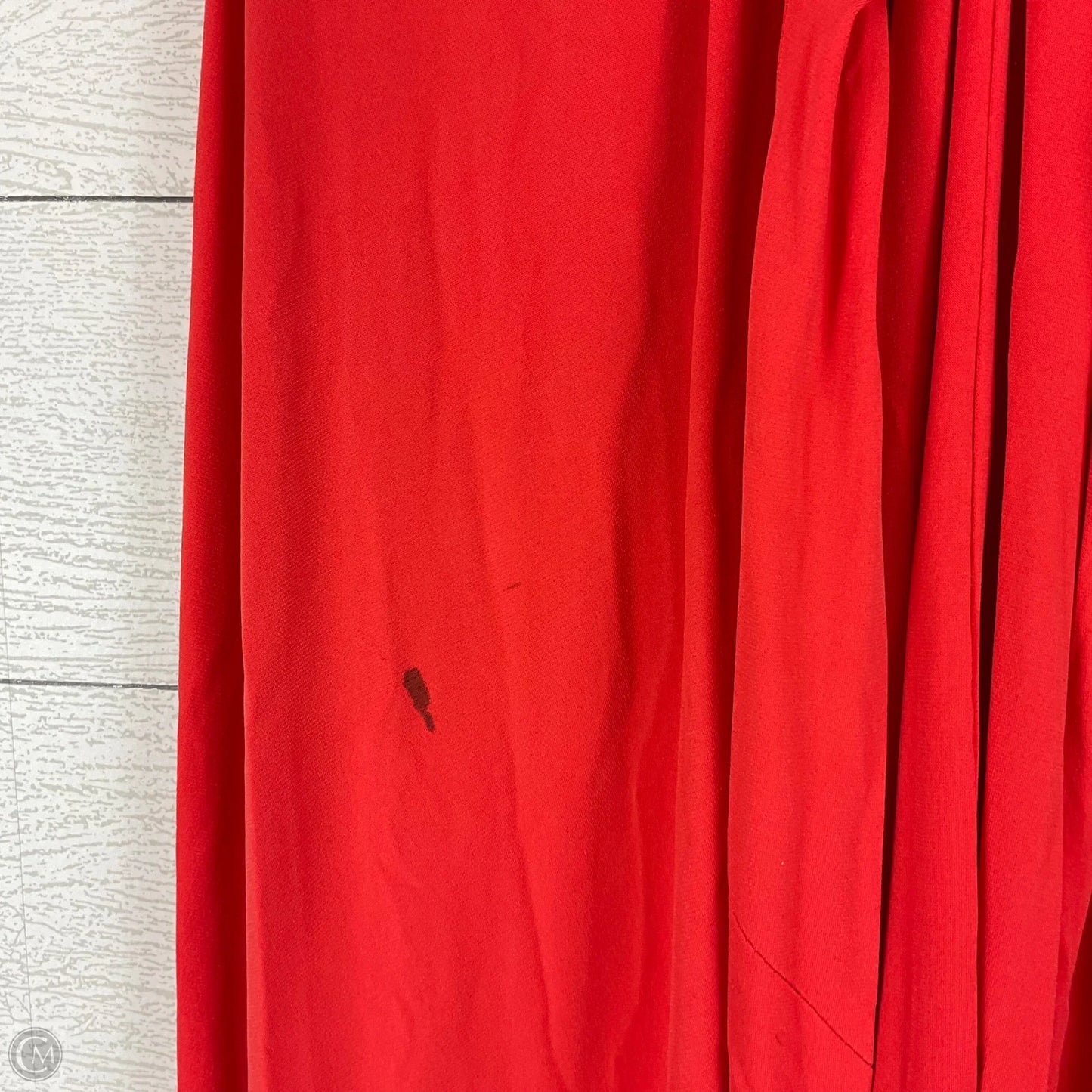 Dress Casual Maxi By Michael By Michael Kors In Orange, Size: 8