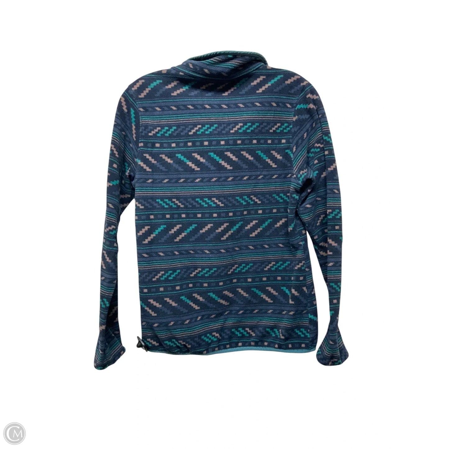 Jacket Fleece By Patagonia In Blue, Size: S