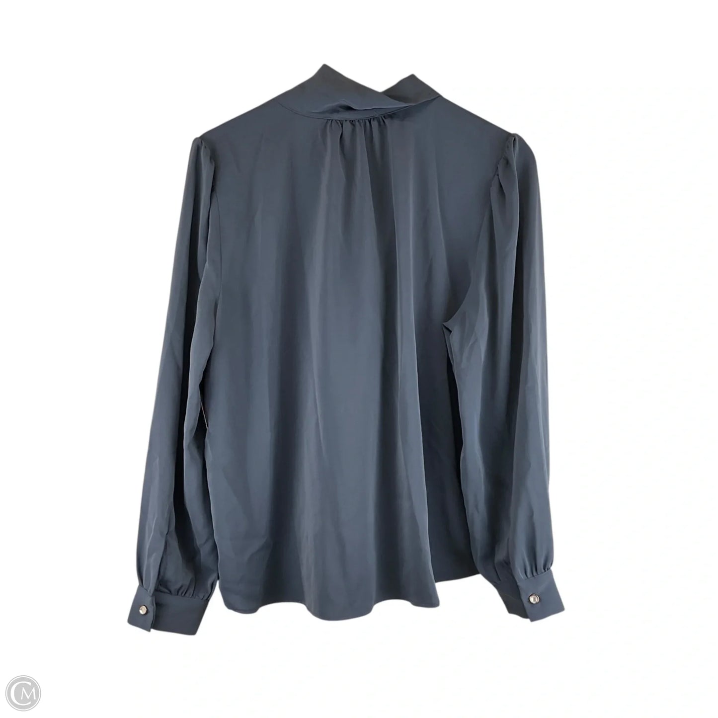 Top Long Sleeve By Adrienne Vittadini In Blue, Size: L