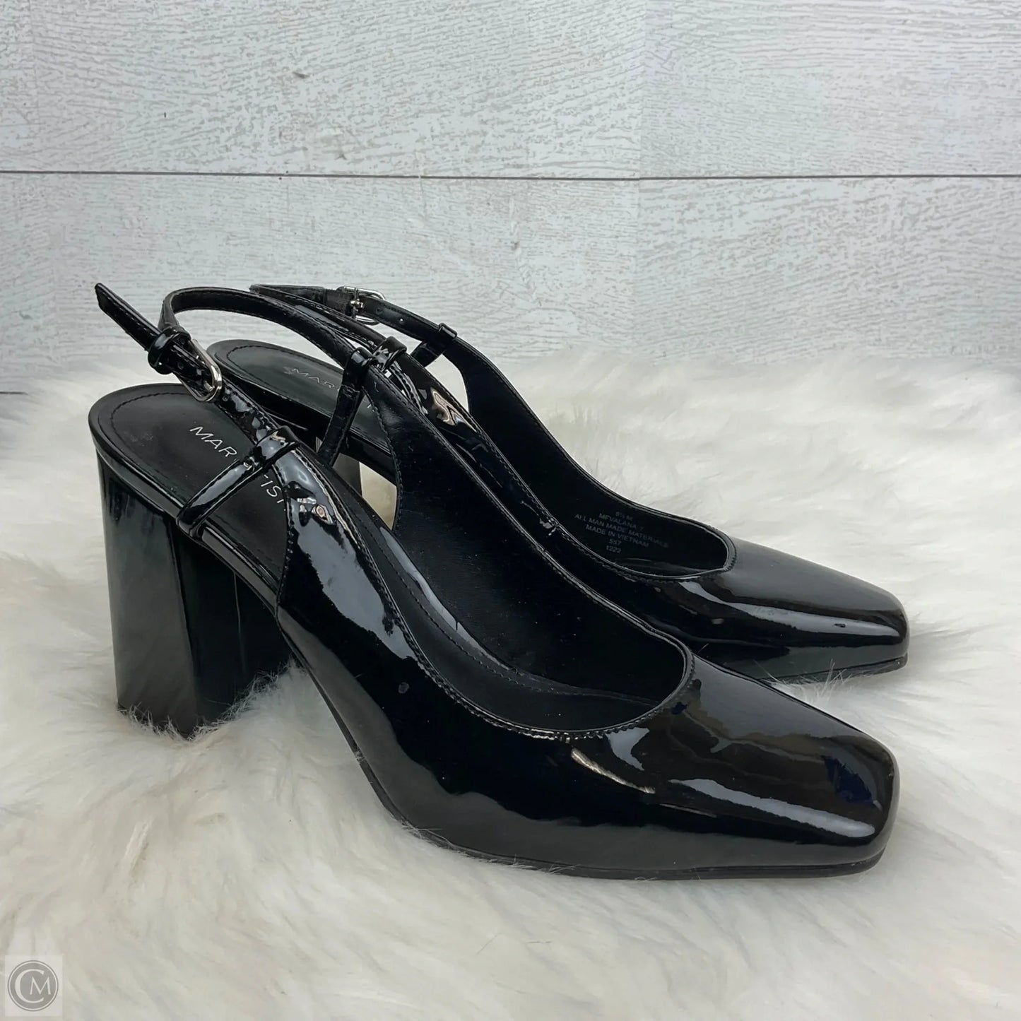 Shoes Heels Block By Marc Fisher In Black, Size: 8.5