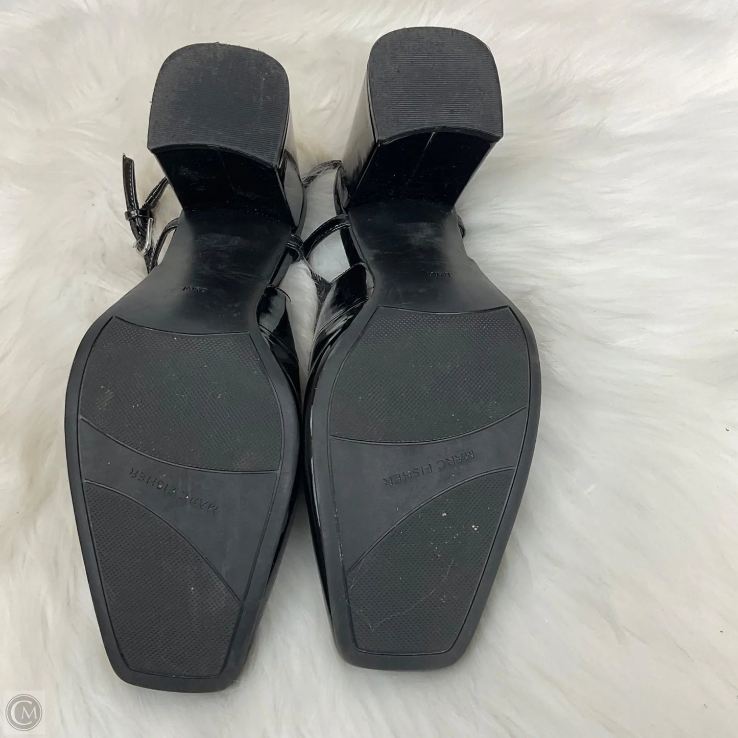 Shoes Heels Block By Marc Fisher In Black, Size: 8.5