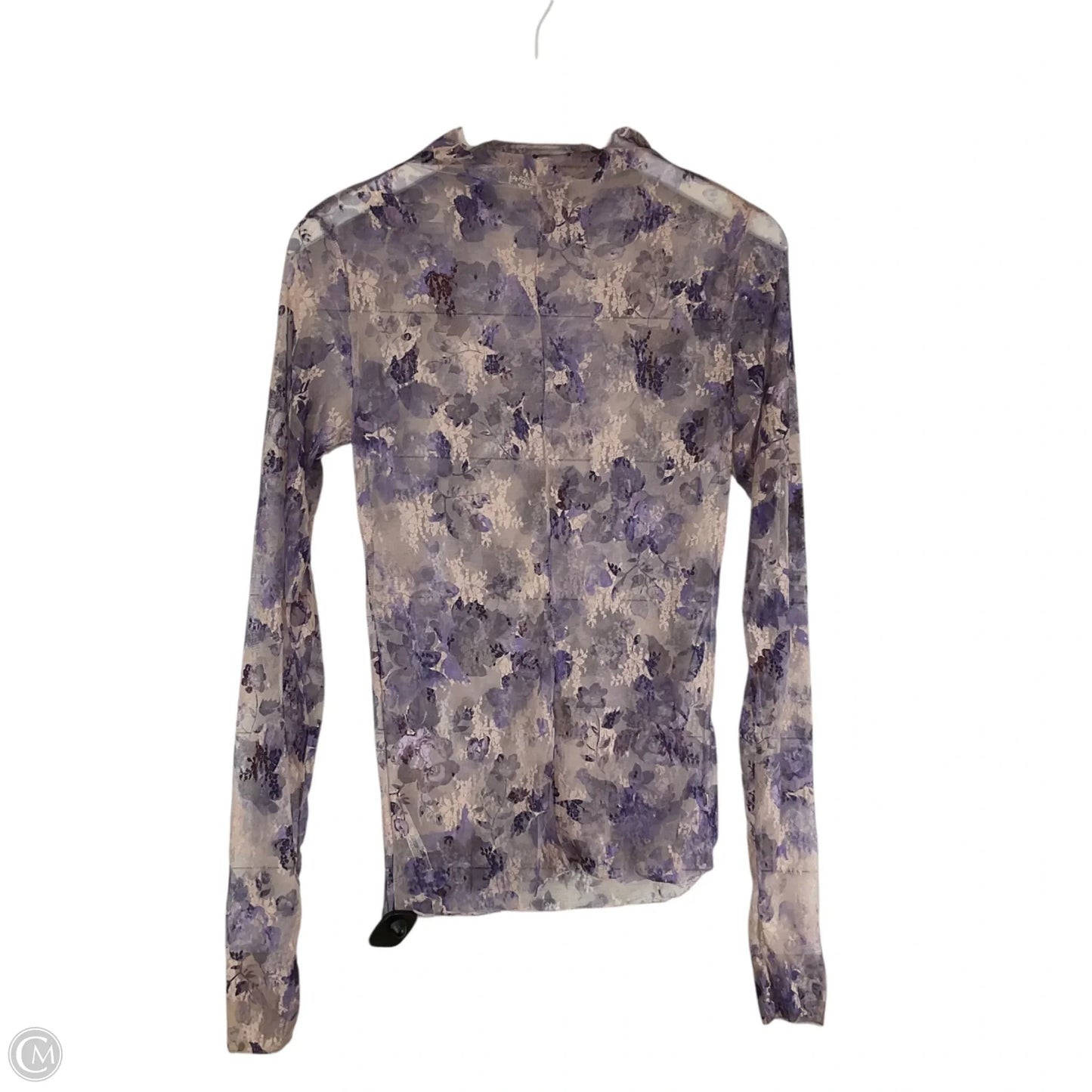 Top Long Sleeve By Free People In Purple, Size: Xl