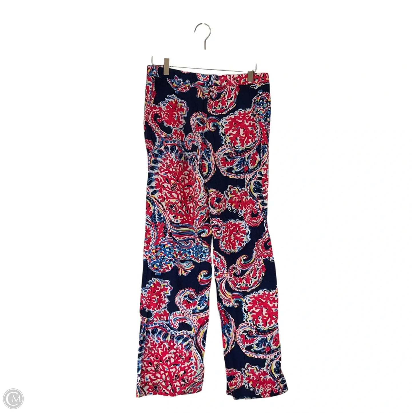 Pants Designer By Lilly Pulitzer In Blue & Red, Size: S