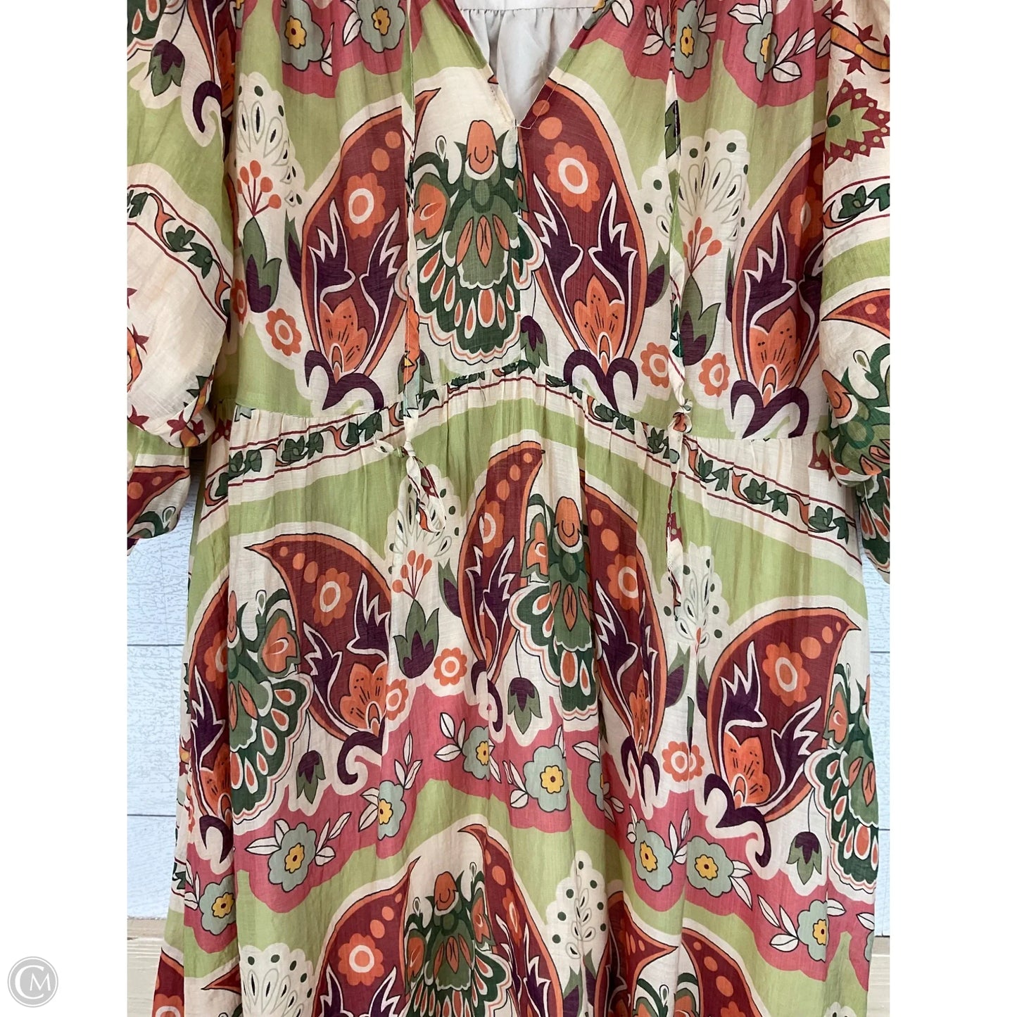 Dress Casual Maxi By Umgee In Green, Size: L