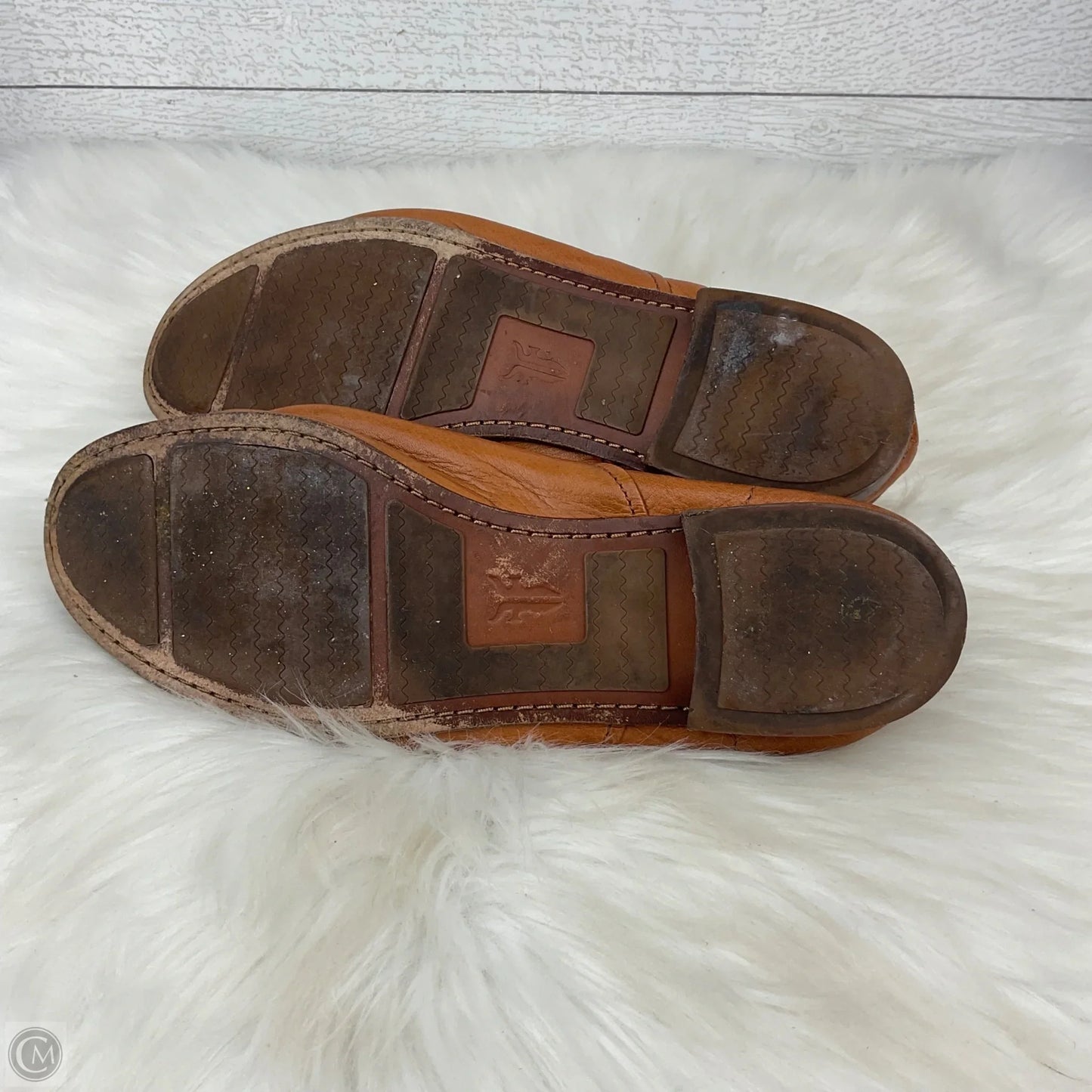 Shoes Designer By Frye In Tan, Size: 8