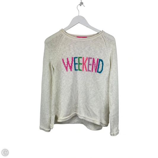 Sweater Designer By Lilly Pulitzer In Cream, Size: Xs