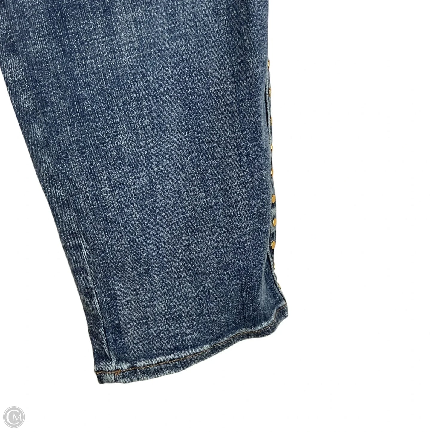 Jeans Straight By White House Black Market In Blue Denim, Size: 2