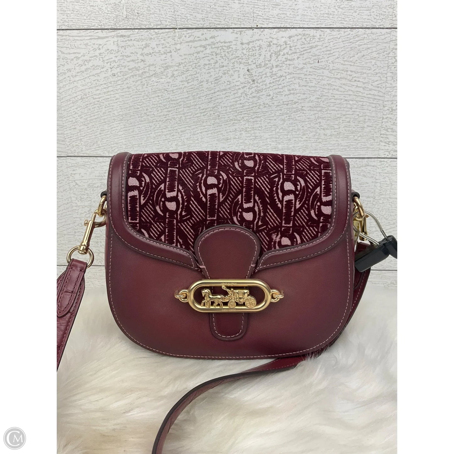 Crossbody Designer By Coach, Size: Medium