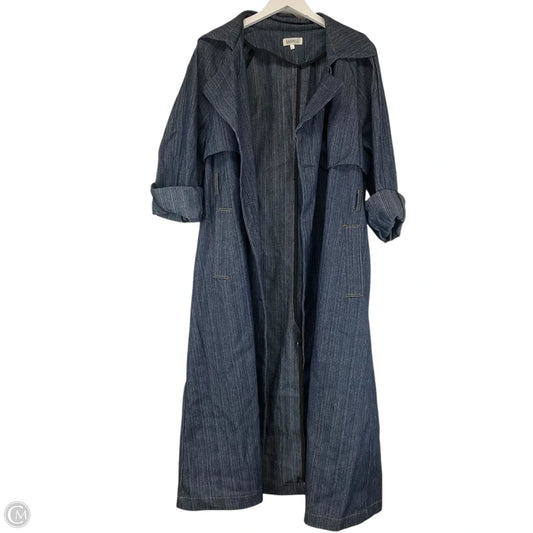 Dress Casual Maxi By Clothes Mentor In Blue Denim, Size: L