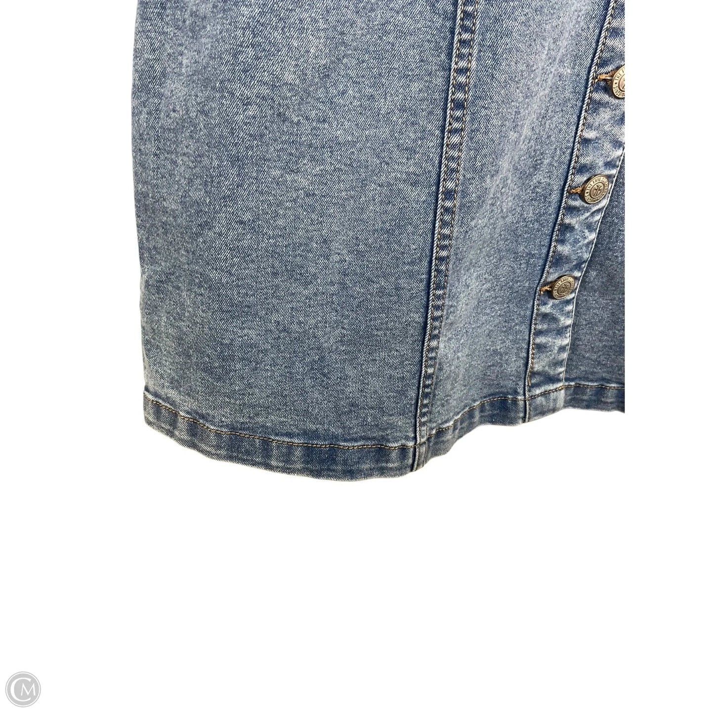 Dress Designer By Frye In Blue Denim, Size: Xs