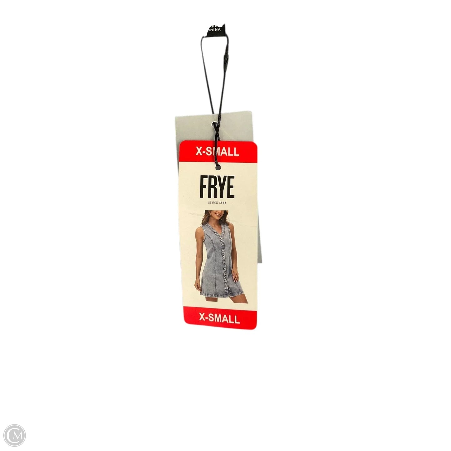 Dress Designer By Frye In Blue Denim, Size: Xs